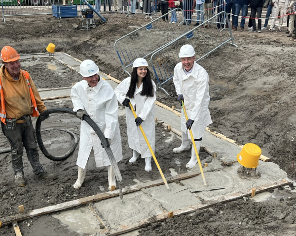 feestelijke start bouw de Geelvinck